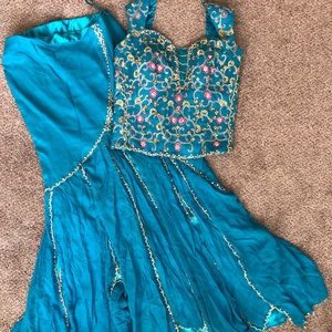 New Indian Bollywood Lehenga Sharara Prom